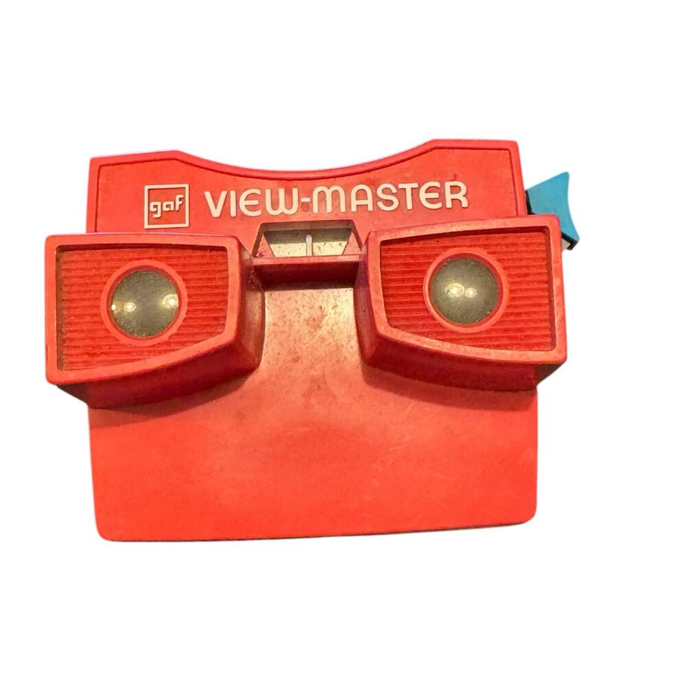 Vintage 1970's Red GAF ViewMaster
